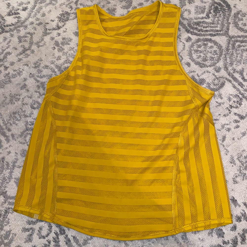 Laser printed Lululemon tank